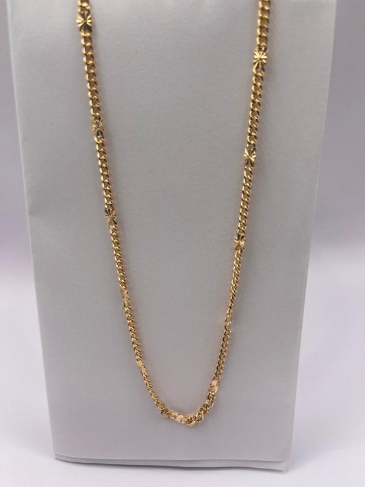 Halb-Schmuck - Halskette' 18k Vergoldung